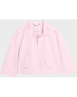 Dorothee Schumacher Emotional Essence Oversized Jersey Jacket - Pink