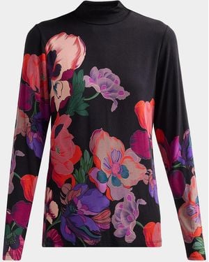 Johnny Was The Janie Favorite Floral Top - Red