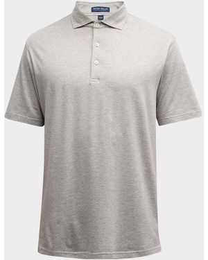 Peter Millar Apos;S Excursionist Flex Polo Shirt - Gray