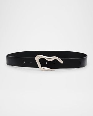 Streets Ahead Reilly Leather Belt - Black