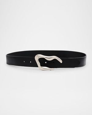 Streets Ahead Reilly Leather Belt - Black