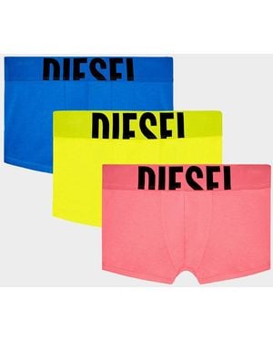 DIESEL Apos;S Damien Dpop 3-Pack Boxer Briefs - Pink