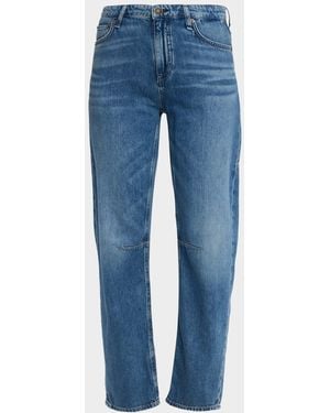 Rag & Bone Featherweight Stevie Slim Tapered Jeans - Blue