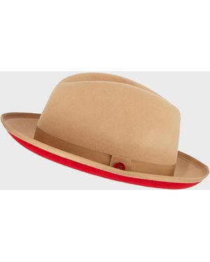Keith James Apos;S King Fedora Hat - Natural