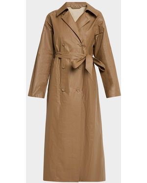 Twp Back And Forth Trench Coat - Natural