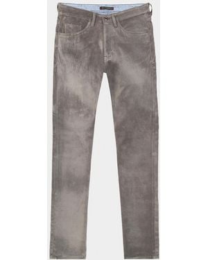 Robert Graham Apos;S Celestial Straight Fit Five-Pocket Pants - Gray