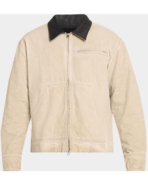 Rag & Bone Apos;S Denim Workwear Jacket - Natural