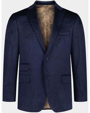 Robert Graham Apos;S Ramon Woven Two-Button Sport Coat - Blue