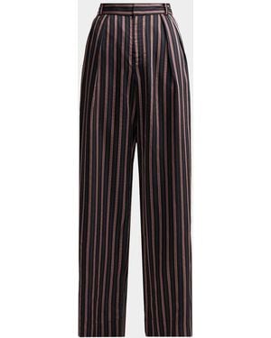 Zimmermann Valiant Pleat Front Pants - Multicolor