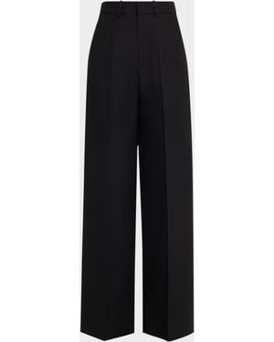 Dice Kayek High-Rise Wide-Leg Pants - Black