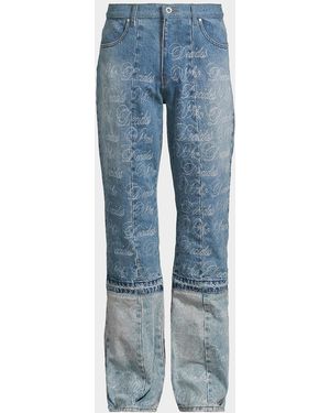 Who Decides War Maratre Tapered Jeans - Blue