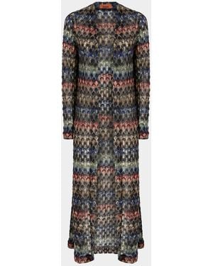 Missoni Chevron Long Cardigan - Multicolor