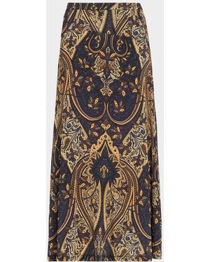 Ulla Johnson Paola Jersey Maxi Skirt - Multicolor