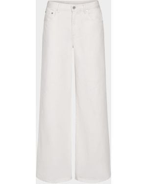 Twp Tiny Dancer Wide-Leg Jeans - White