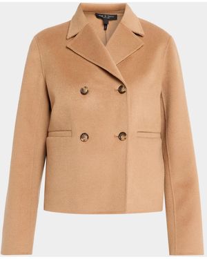 Rag & Bone Finley Wool Coat - Natural