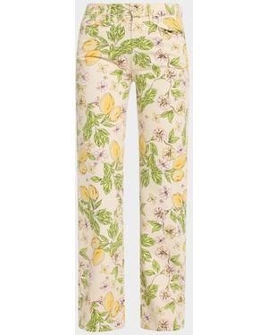 Mother The Kick It Jeans - Metallic