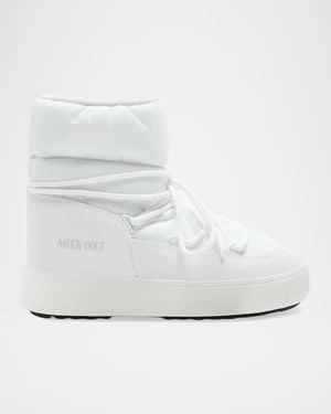 Moon Boot Ltrack Low Nylon Snow Boots - White