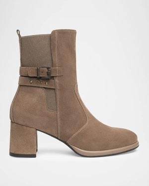 Nero Giardini 60Mm Suede Ankle Boots - Brown