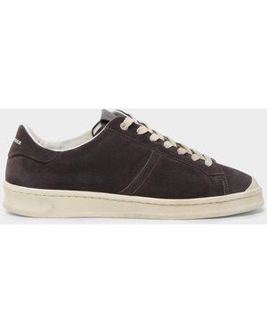 Jil Sander Apos;S Suede Low-Top Sneakers - Black