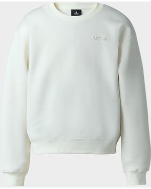 Mackage Apos;S Julian Jersey Crewneck Sweater - Gray