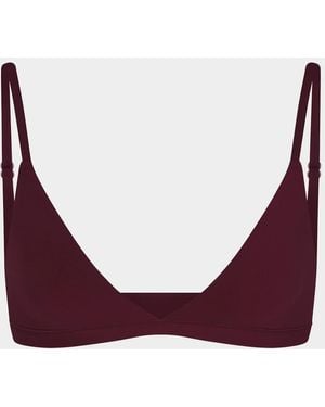 Skims Fits Everybody Crossover Bralette - Purple