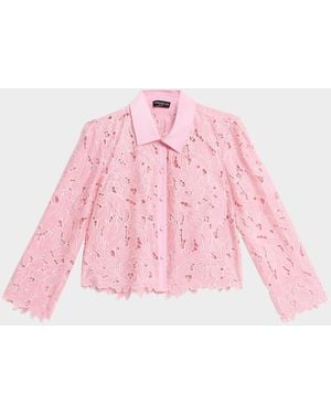 Generation Love Talsie Lace Embroidered Blouse - Pink