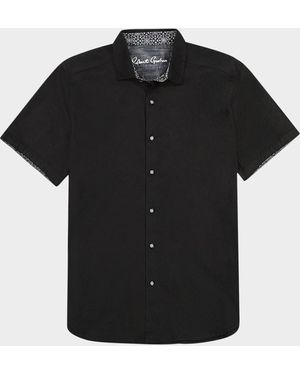 Robert Graham Highland Damask Sport Shirt - Black