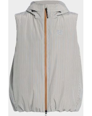 Loewe X On Technical Puffer Vest - Gray