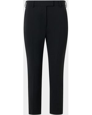 Akris Flavi Skinny-Leg Crop Pants - Black