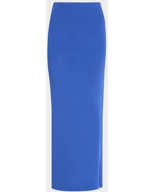 Christopher Esber Maparadita Wave Midi Skirt - Blue