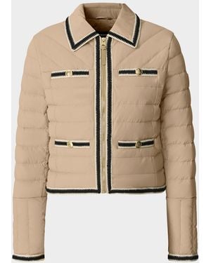 Mackage Shania Belted Double-Face Wool Jacket - Natural