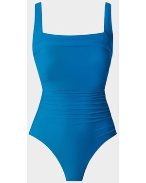Miraclesuit Rock Solid Polar One-Piece Swimsuit - Blue