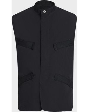 IM MEN Apos;S Resilience Stand-Collar Vest - Black