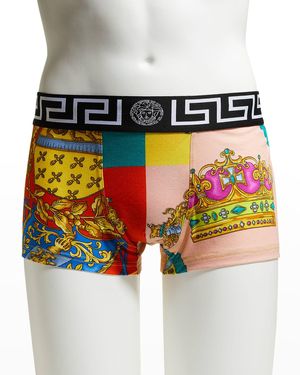 Versace Greca Boxer Briefs - Multicolor