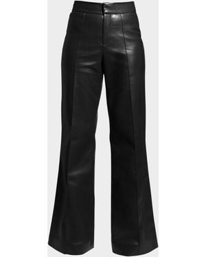 AS by DF Tell Me Lies Recycled Leather Pants - Black