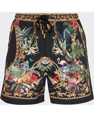 CAMILLA The Palace Zoology Swim Shorts - Multicolor