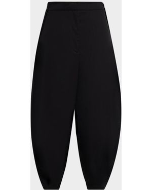 Loewe Balloon Wide-Leg Crop Pants - Blue