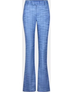 Smythe Bootcut Pants - Blue