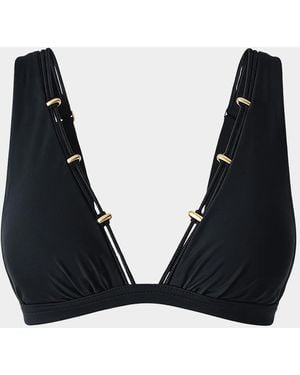 ViX Margot Safira Bikini Top - Black
