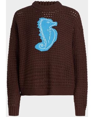STAUD Giada Sweater - Brown