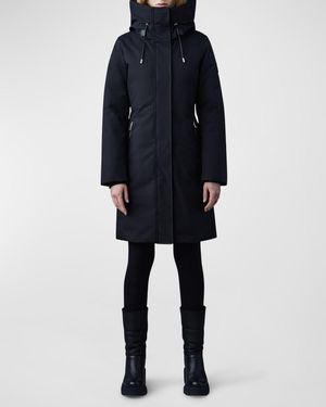 Mackage Shiloh 2-in-1 Fitted Parka - Blue