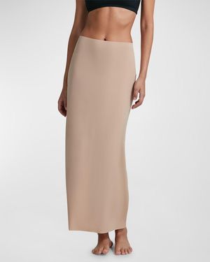 Commando Classic High-Rise Maxi Half Slip - Natural
