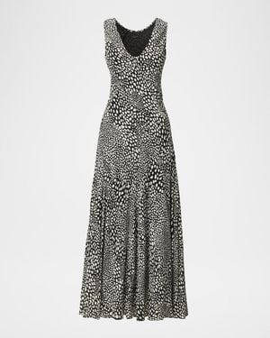 Rag & Bone Sinead Printed Silk-Blend Maxi Dress - Multicolor
