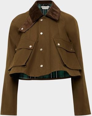 JW Anderson Trapeze Barn Jacket - Brown