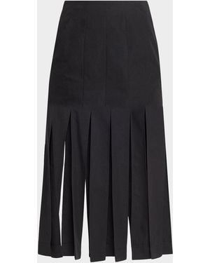 Simone Rocha Multi-Slit Midi Skirt - Black
