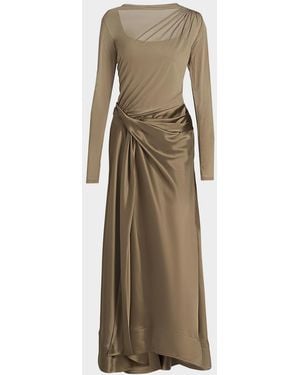 Acler Forever Young Shiren Maxi Dress - Natural