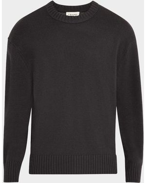 FRAME Cashmere Knit Sweater - Black