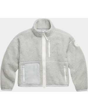 Canada Goose Simcoe Zip-Up Fleece Jacket - Gray