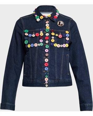 Libertine Candy Buttons Jacket - Blue