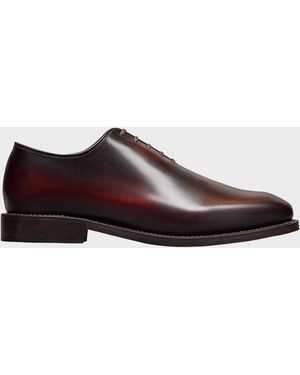 Allen Edmonds Reserve Apos;S Morrison Polished Leather Oxfords - Brown